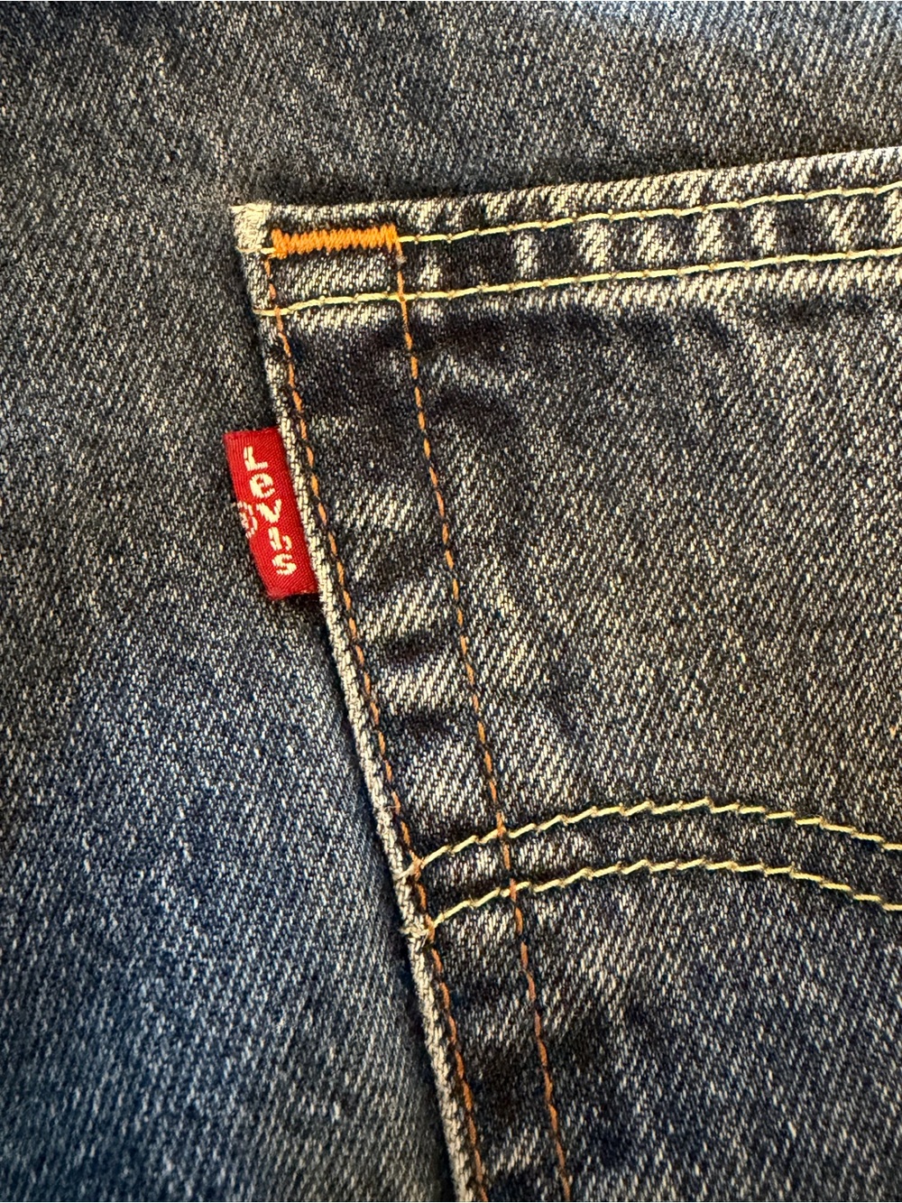 Levi’s 550 Relaxed Fit Jeans Men’s 36x34 Blue Medium Wash Straight Leg - Picture 5 of 11